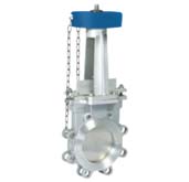 鏈輪傳動刀型閘閥